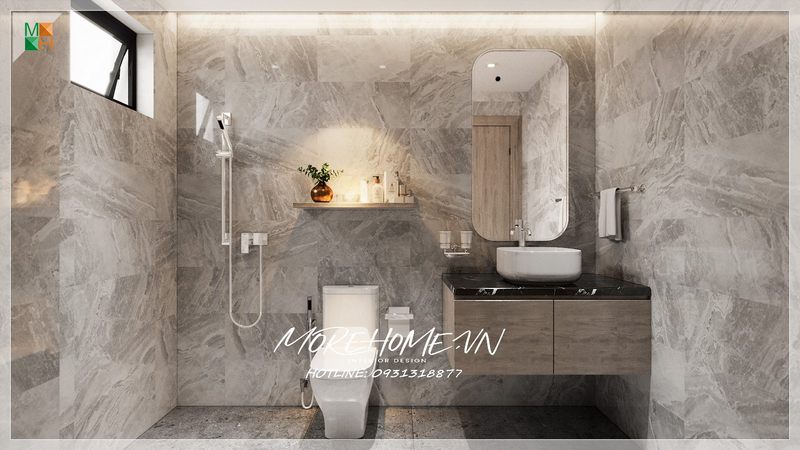 Thi công bàn đá lavabo